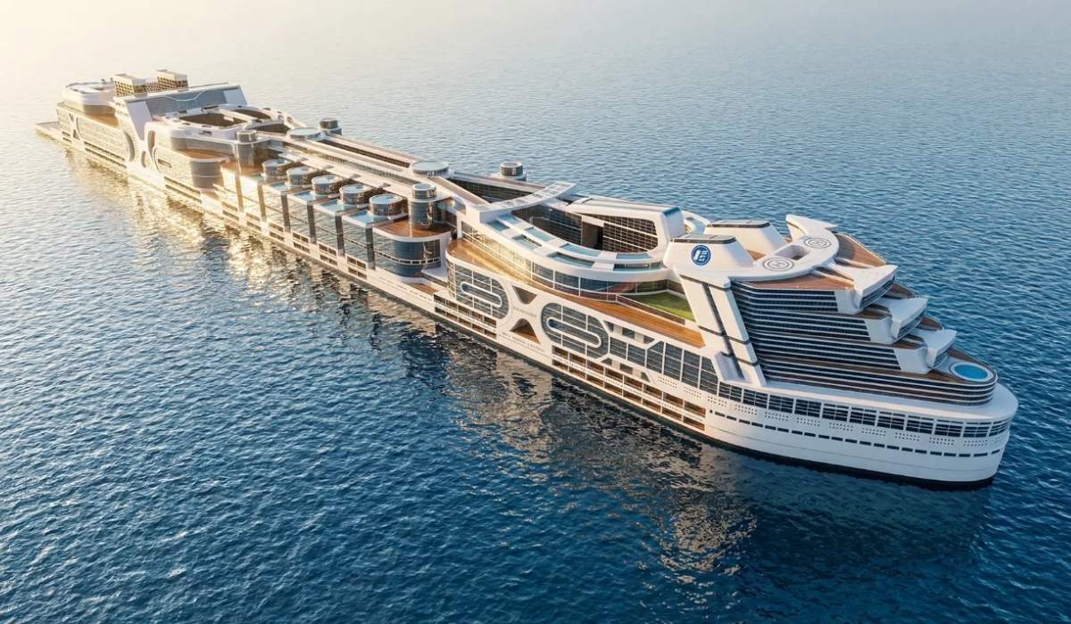 Massive Nuclear-Powered Cruise Ship Could Carry 80,000 People