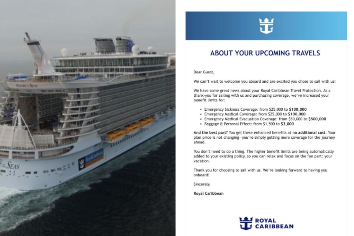 Royal Caribbean Just Made Its Travel Protection Plan a Lot More Appealing