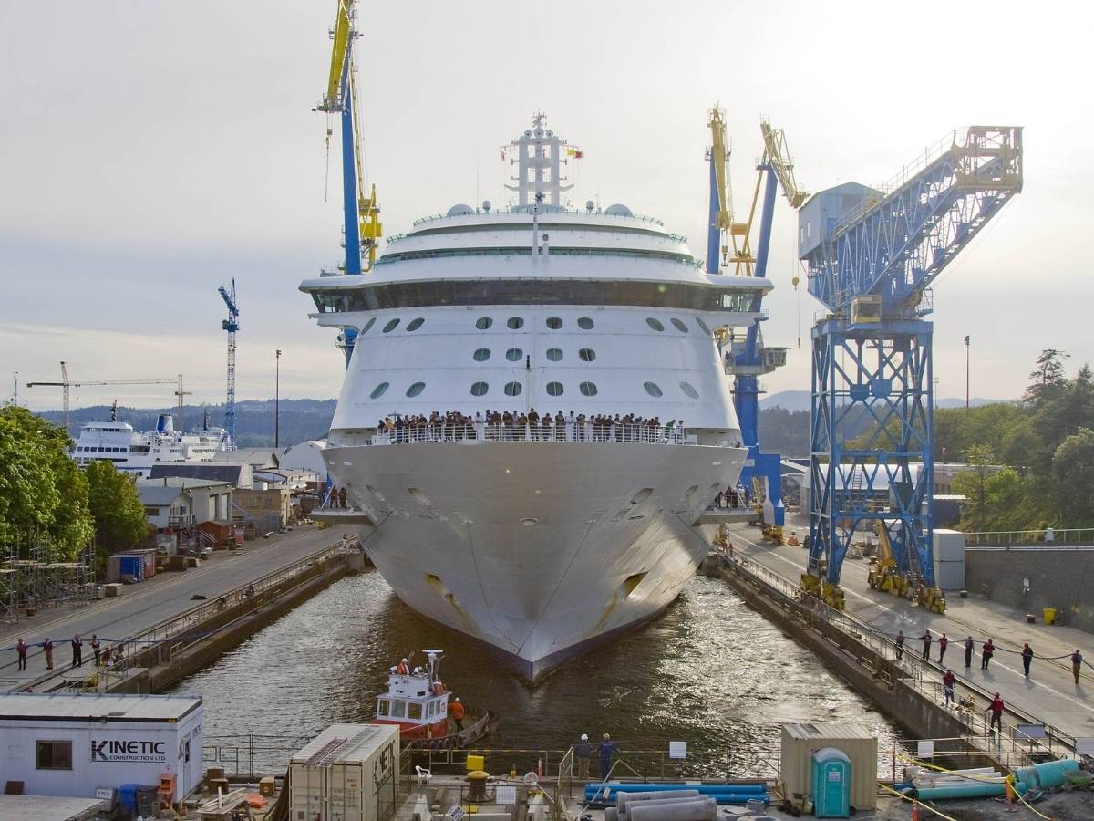 Radiance of the Seas Came Back From Dry Dock With a Big Change and Cruisers Are Divided