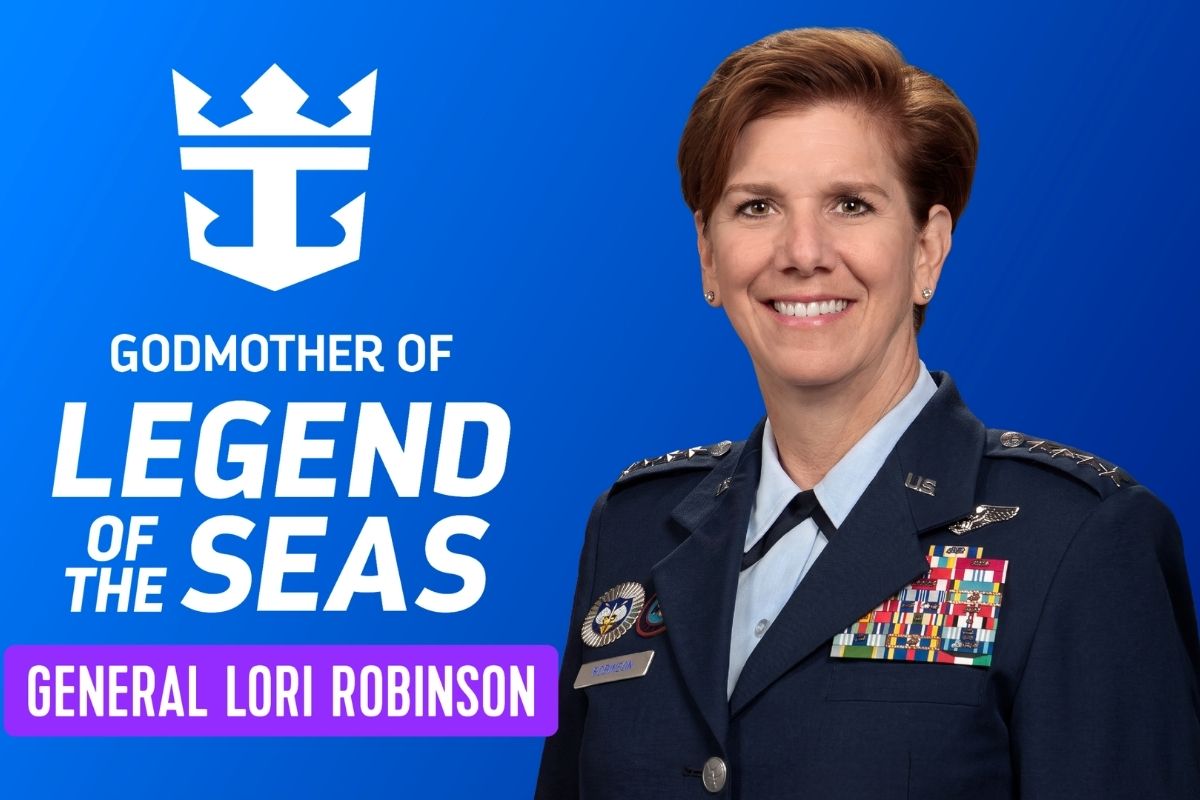 Royal Caribbean Names History-Making Air Force General Godmother of Legend of the Seas