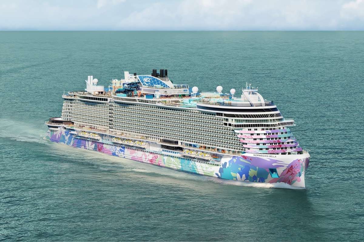 Norwegian Cruise Line Reveals Final Prima Class Ship, Norwegian Bella, Sailing in 2028