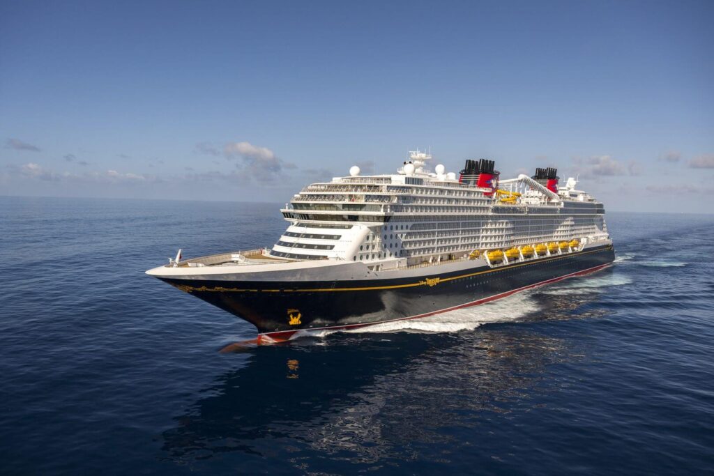 Photo of Disney Treasure on the sea.