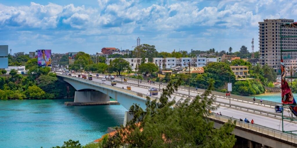 New Nyali Bridge in Mombasa