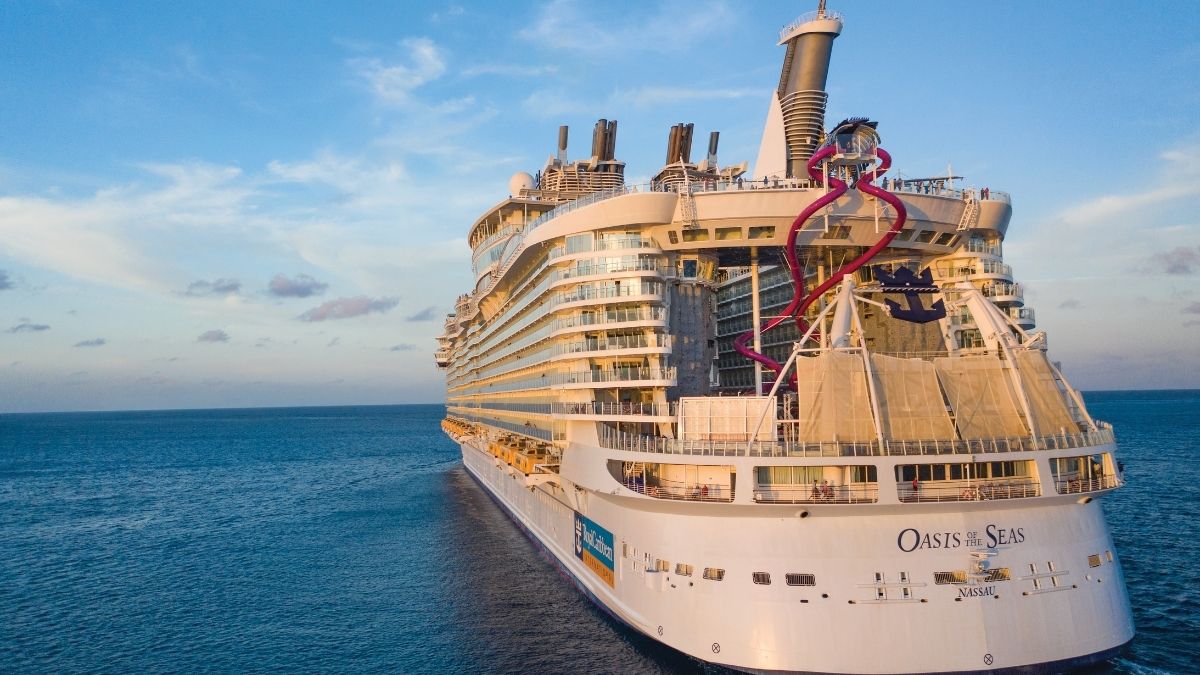A photo of Oasis of the Seas sailing on the ocean