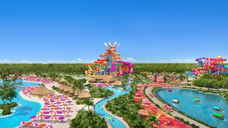 Royal Caribbean’s Wild New Cruise Port Will Feature the World’s Longest Lazy River and Slide Taller Than Statue of Liberty
