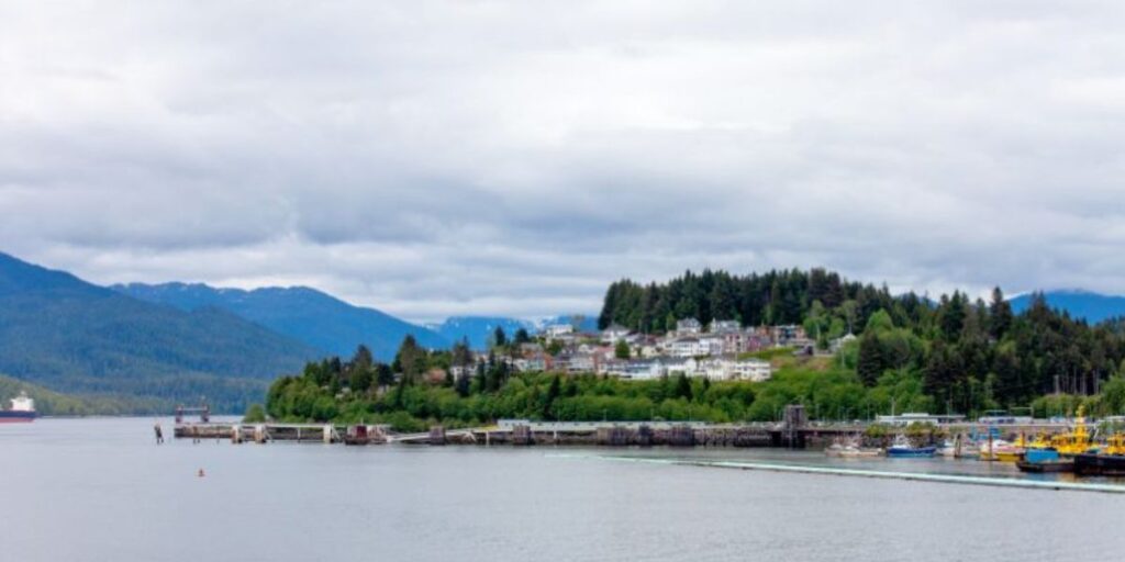Prince Rupert, Canada's view from the sea. 