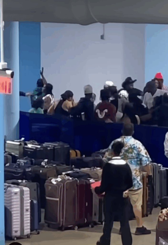 Carnival fight in Galvestone port