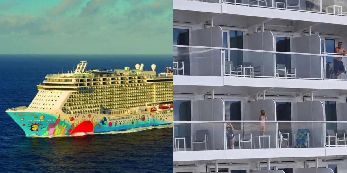 Cruise balcony scare