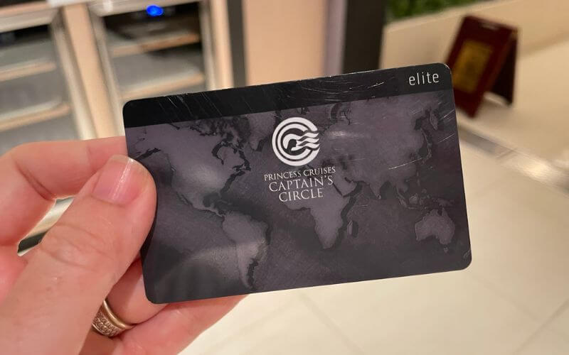 Captains Circle Elite Status card.